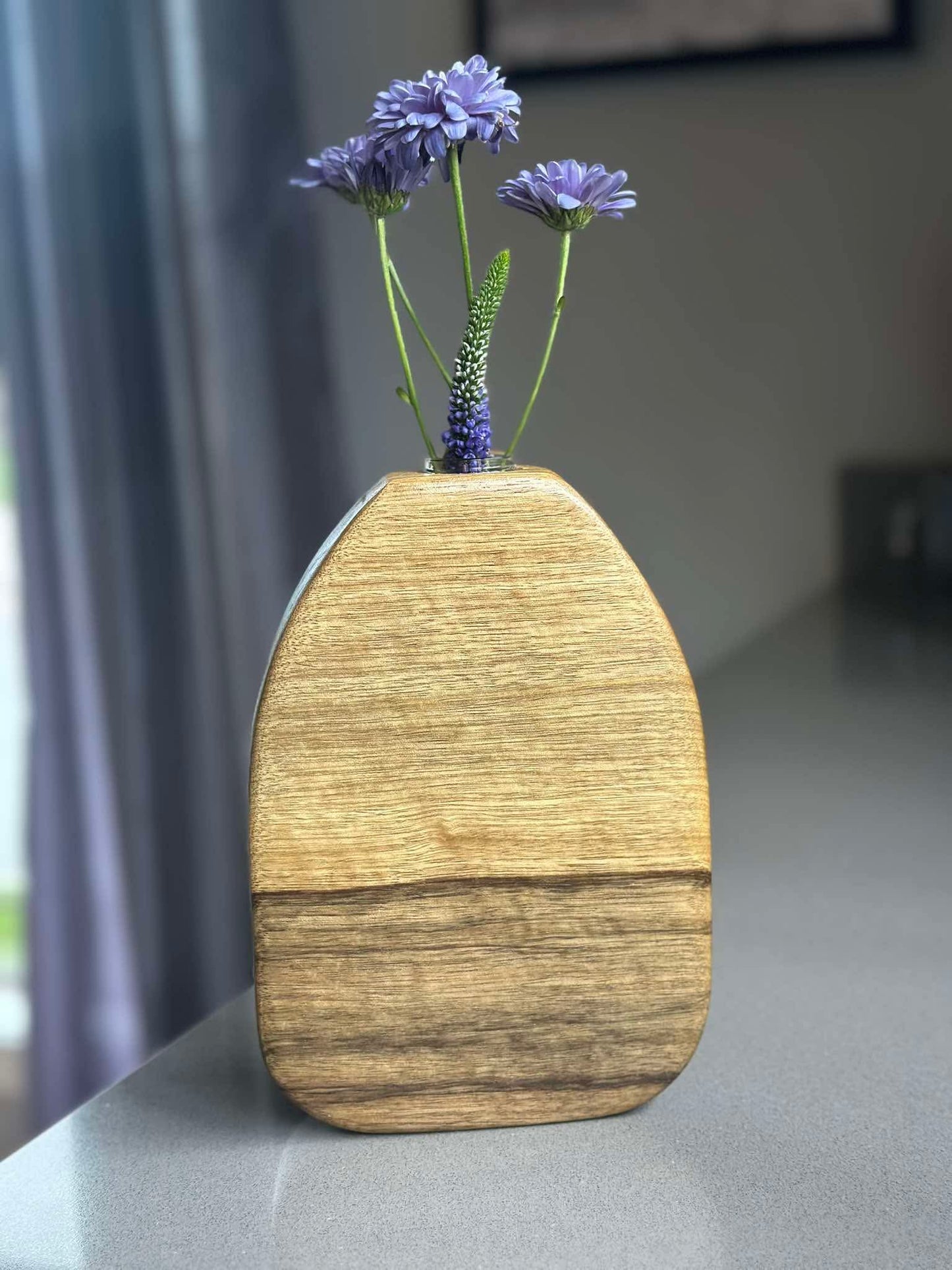 Wood Vase - Small