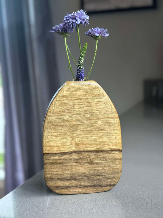 Wood Vase - Small
